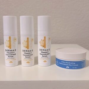 Derma-E Vitamin C Serum & Ultra Hydrating Antioxidant Day Cream Bundle